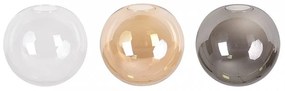 Lampadario da Soffitto BRENDI 4 in acciaio e vetro 4xE14 Colore delle Sfere Trasparente