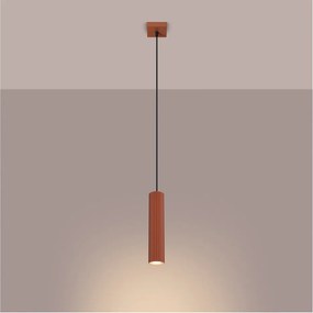 Lampadario color mattone Gleam – Sollux