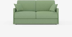 Evans divano letto matrimoniale sfoderabile - design compatto e vano porta guanciali in tessuto smacchiabile T23