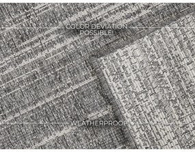 Tappeto grigio per esterni 340x240 cm Gemini - Elle Decoration