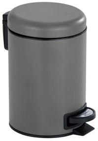 WENKO 22148100 - Cestino LEMAN 17x25 cm grigio/nero