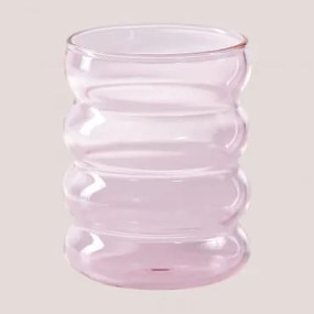 Pack 4 Bicchieri in vetro 35 Cl Mokus Rosa - Sklum