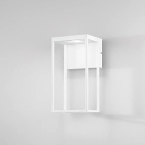 Applique LED moderno LED-W-GRIS-BCO bianco IP54, luce cct da bianco caldo al bianco neutro 1390 lumen, INTEC