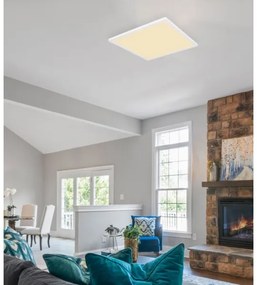 Globo 41563-24W - Plafoniera LED da bagno SAPANA LED/24W/230V IP44 bianco