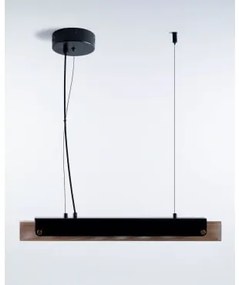 Lampada da Soffitto LED in Metallo Kira Short Nero - The Masie