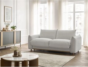 Divano in grigio chiaro allungabile 234 cm Ernest – Bobochic Paris