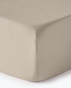 Lenzuolo con angoli boxspring in lino lavato Airy