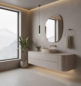 Portasciugamano da bagno Tomi 5810 Brush Copper