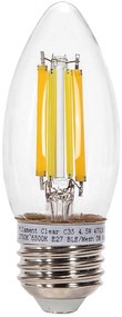 Lampadina LED FILAMENT C35 E27/4,5W/230V 2700-6500K - Aigostar