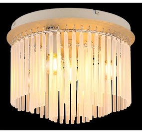 Globo 15698DB - Plafoniera GORLEY 5xE14/40W/230V Ø 32 cm