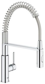 Rubinetto da cucina fisso Get Clova argento cromato lucido GROHE