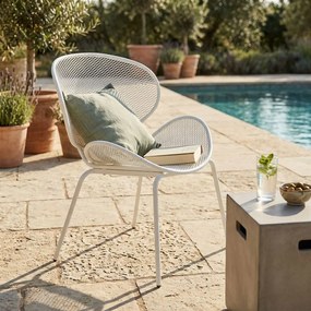 HERMAN - poltrona da giardino in acciaio