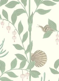 Cole & Son Carta da parati Secret Garden - Soft Green