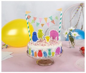 Set di decorazione per torte "Mostri del mondo Monsters of the World - Rex London