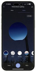 Lampada da soffitto intelligente nera con vetro fumé incl. 6 WiFi G9 - Uvas