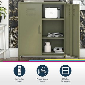 Mobile blu in metallo 80x102 cm Bradford - Støraa