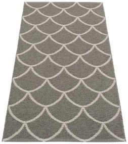 Passatoia da interno/esterno grigia 70x150 cm Kotte Charcoal – Pappelina
