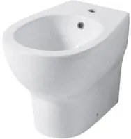 Bidet filomuro serie Touch 53 in ceramica bianca lucida - Disegno Ceramica