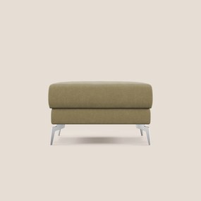 Star Pouf con piedini alti in microfibra impermeabile T11 beige