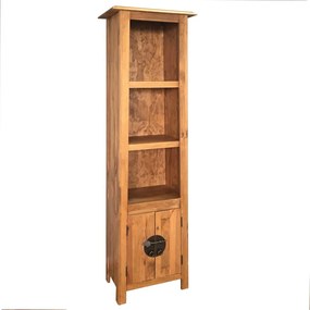 Mobile Da Bagno Autoportante Legno Massello Di Pino 48x32x170cm /