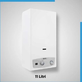 Scaldabagno a camera aperta Baxi acquaprojet+ blue 11i Metano Low NOx A7698573 a Tiraggio Naturale