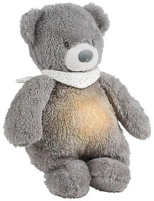 Nattou - Compagno di coccole con melodia e luce SLEEPY BEAR 4in1 grigio