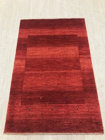 Loribaft Tappeto persiano 130 x 90 Rosso (Iran) Annodato A Mano