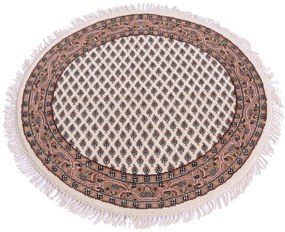 Mir Tappeto orientale 100 x 100 Beige (Indian) Annodato A Mano