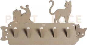 Portachivi da parete silvestro & matisse beige