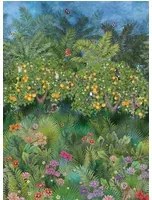 Matthew Williamson Carta da parati panoramica Orange Grove - Multi