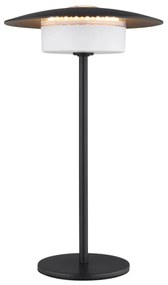 Globo 21024S-LED Lampada da tavolo ricaricabile KYLER LED/3W/3,7V 1800/2700/3000K nero