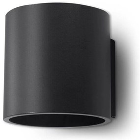Applique da Parete in Alluminio ORBIS 1 G9 Nera da interno