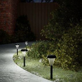 Luci Solari Per Percorsi Con Picchetti 12 Pz Bianche /
