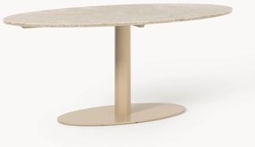 Tavolo ovale in marmo Miley, 180 x 90 cm