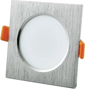 Lampada LED da incasso VENUS LED/7W/230V argento squadrato