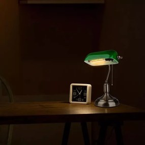Lampada da tavolo BANKER 1xE27/60W/230V