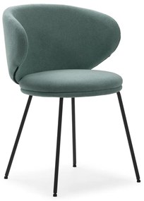 Set di sedie da pranzo verde in imbottito 2 pz Rush – Marckeric