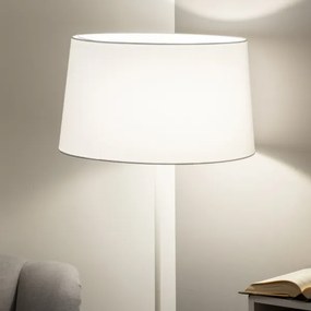 Brilagi - Lampada LED da terra CERIA 1xE27/40W/230V Ø 45 cm bianca