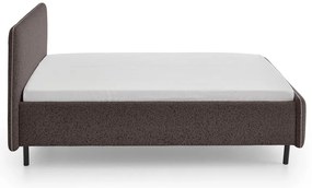 Letto matrimoniale imbottito color antracite rete non inclusa 140x200 cm Primo – Meise Möbel