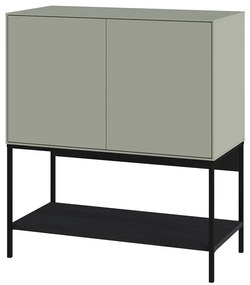 Mobile verde-nero 80x90x40 cm Amira - Marckeric