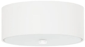 Sollux SL.0759 - Plafoniera SKALA 3xE27/60W/230V diametro 30 cm bianco