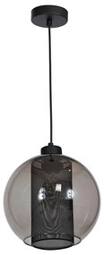 Lampadario FUNA 1xE27/60W/230V nero