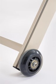 Sdraio da giardino di colore naturale in metallo regolabile Taylor – Bizzotto