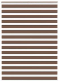 Tenda A Rullo Zebra Larghezza Tessuto 155,9 Cm Poliestere /