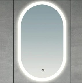 Brilagi - Specchio da bagno LED LECCO LED/25W/230V 50x80 cm IP44 CRI 90 dimmerabile + CCT