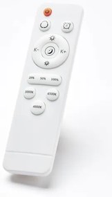 Brilliant - Plafoniera LED dimmerabile BAARLO LED/36W/230V diametro 50 cm nero + +TC