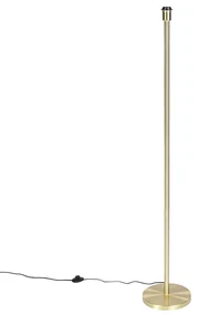 Lampada da terra classica in ottone senza paralume - Simplo