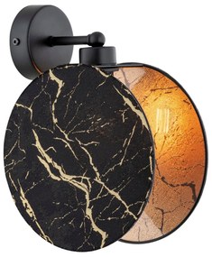 Applique da Parete in Acciaio e Tessuto MOTIF K1 E27
