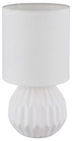 Globo 21730W - Lampada da tavolo SYLAS 1xE14/40W/230V bianco