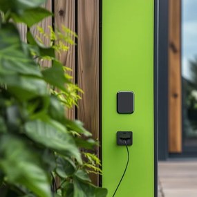 Solight 5B322B - Presa a pavimento da incasso per esterno IP55 nero rettangolare